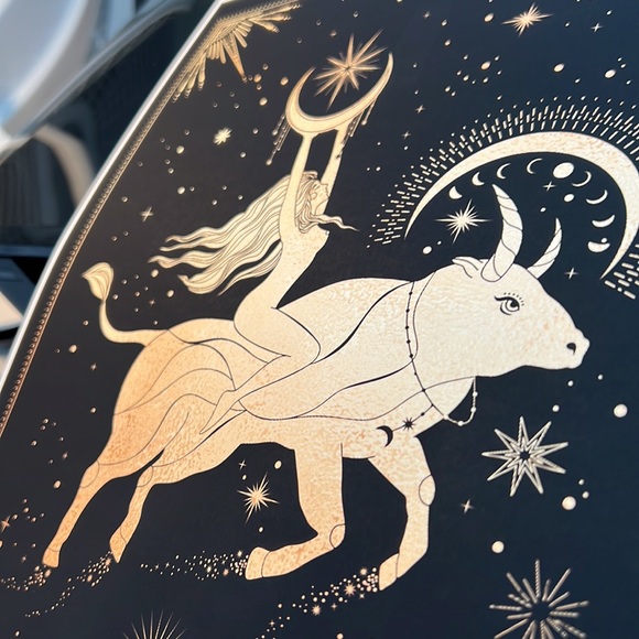 Taurus Wall Art Celestial Zodiac Print Poster Unframed - Picture 15 of 16